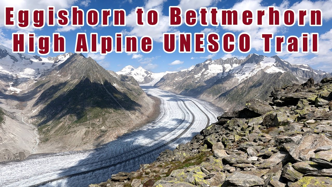 Eggishorn to Bettmerhorn - High Alpine UNESCO Trail  |  POV in 4K