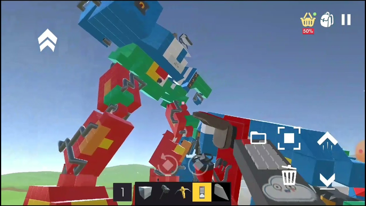 Evertech Sandbox EP41 (MASSIVE ROBOTS FIGHT!!!) #robots