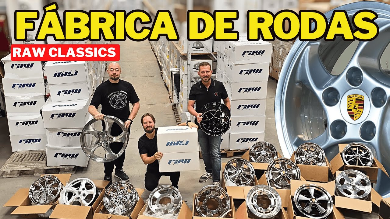 Visita da TROCAR à RAW Classics 🔥O Maior Estoque de Rodas do Brasil - CONHEÇA A RODA NASCAR OFICIAL