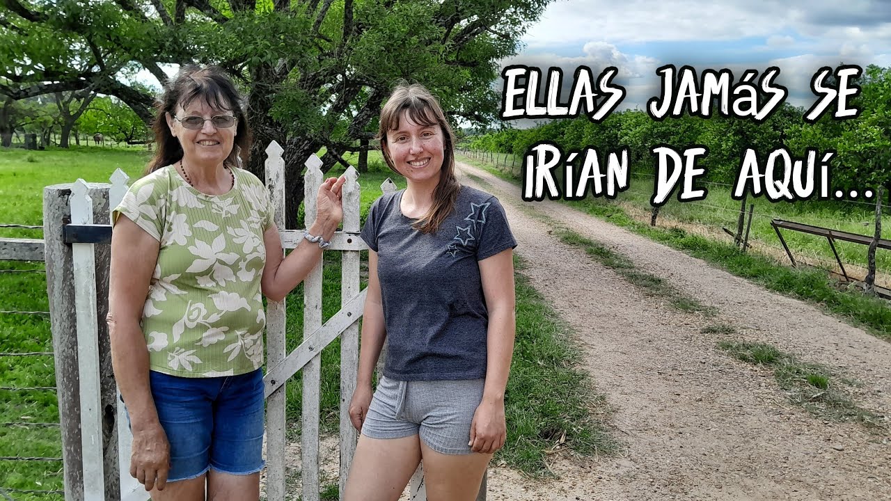 MUJERES viven FELICES en este CAMPO a la COSTA de un RÍO | Hay YACARÉS, aves TRANQUILIDAD absoluta