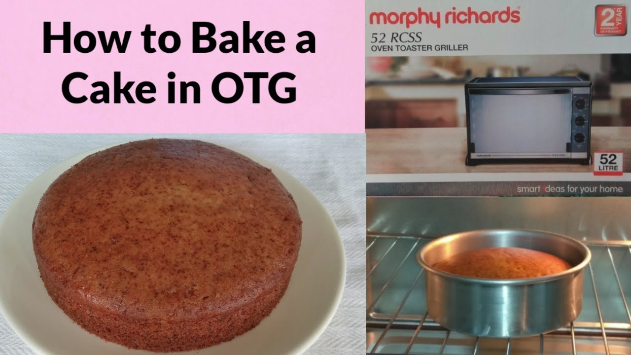 How to Bake a Cake in OTG Perfectly ||  Eggless Vanilla Cake ~ Moumita's Happy Cooking Lab