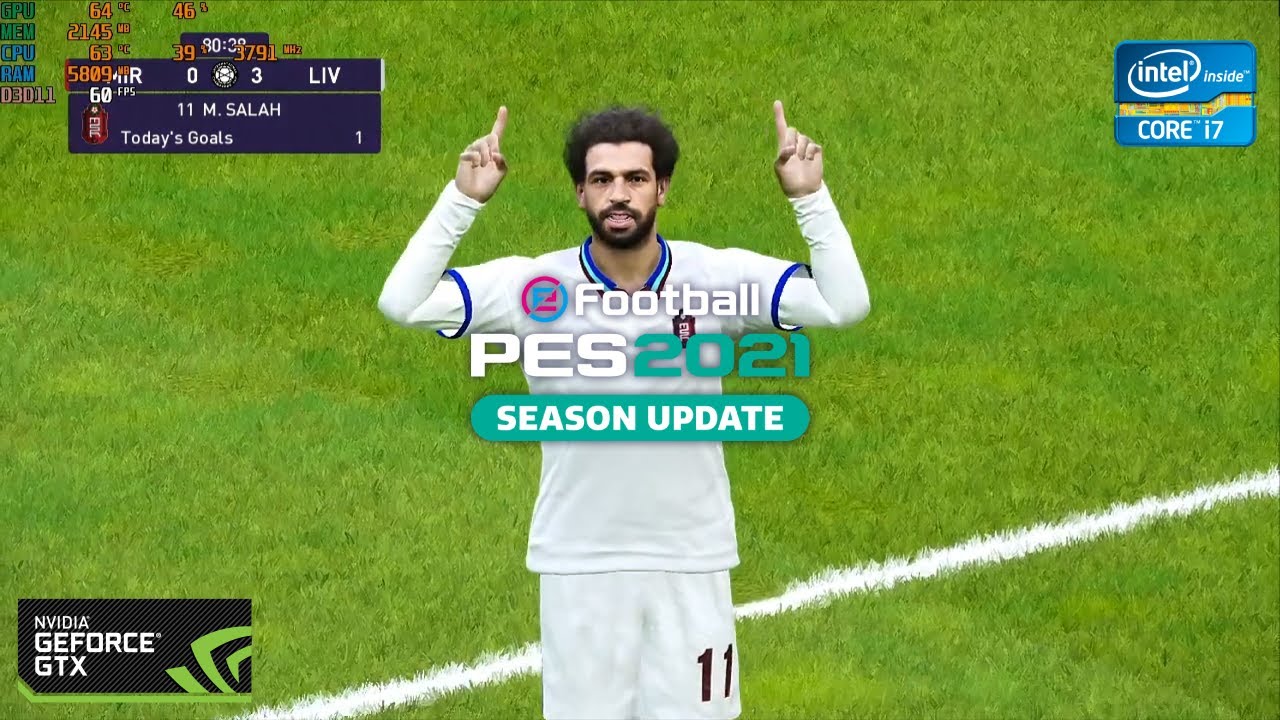 eFootball PES 2021 Gameplay | Intel Core i7-3770 | GTX 1050 Ti 4GB | 16GB RAM DDR3