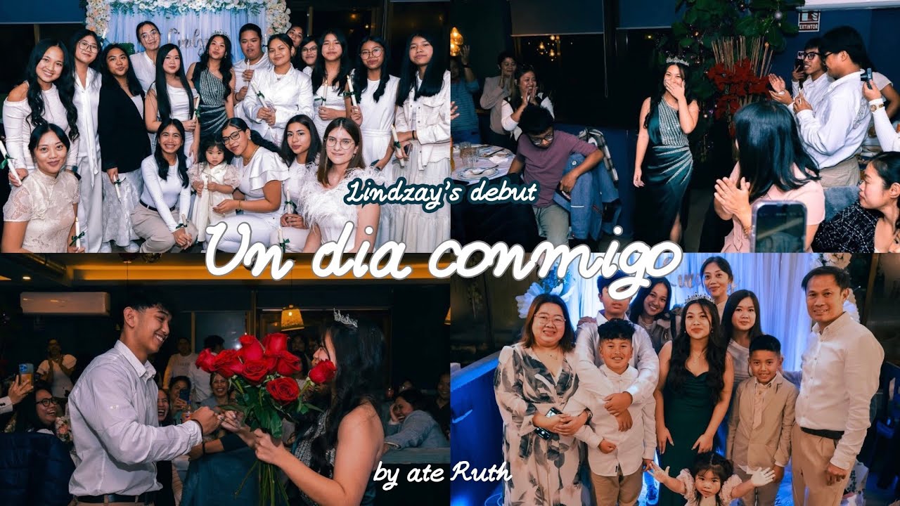 UN DÍA CONMIGO || Lindzay’s debut 