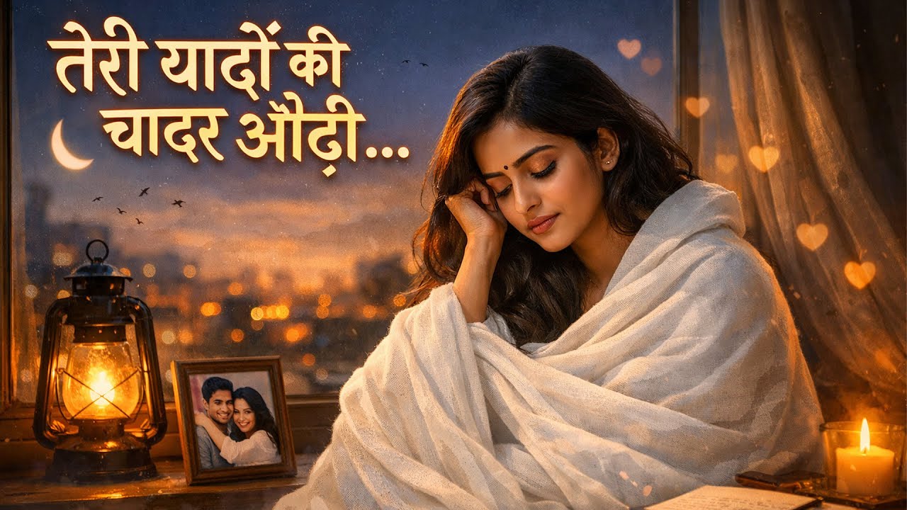 Teri Yaadon ki Chadar Odhe - तेरी यादों की चादर ओढ़े - Insta Trending #hindisong #bollywood 2026