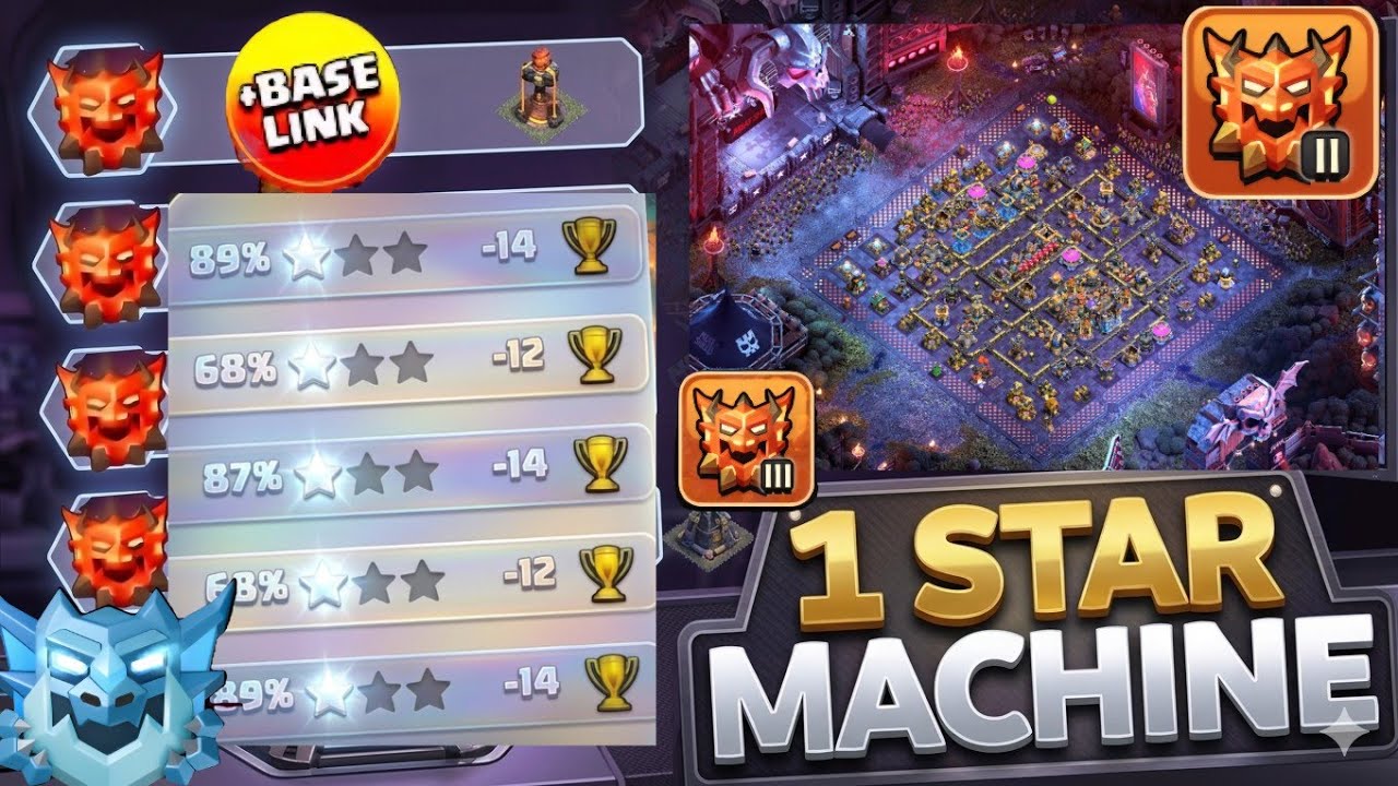 99% 1 STAR  Players Can't Beat This Base In Legend 2 | Highly tested Th18Legend Base LEGEND+WAR#coc 
