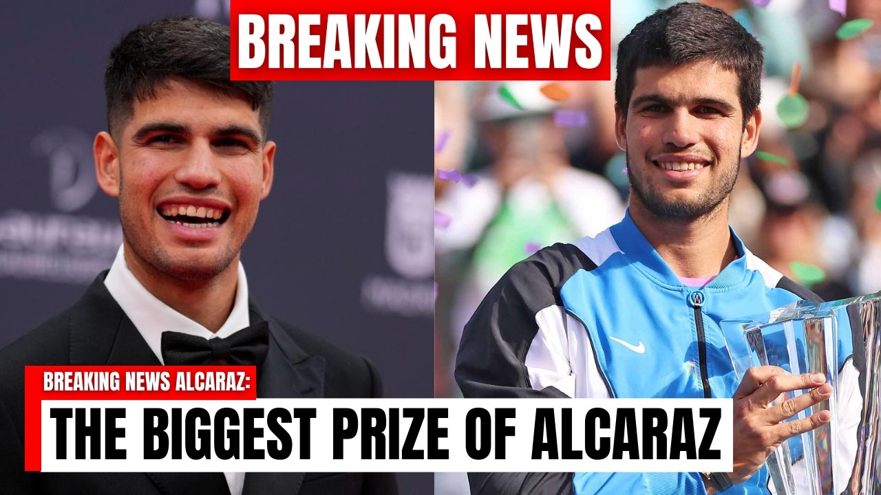 BREAKING: THE MILLIONAIRE PRIZE ALCARAZ could WIN at INDIAN WELLS