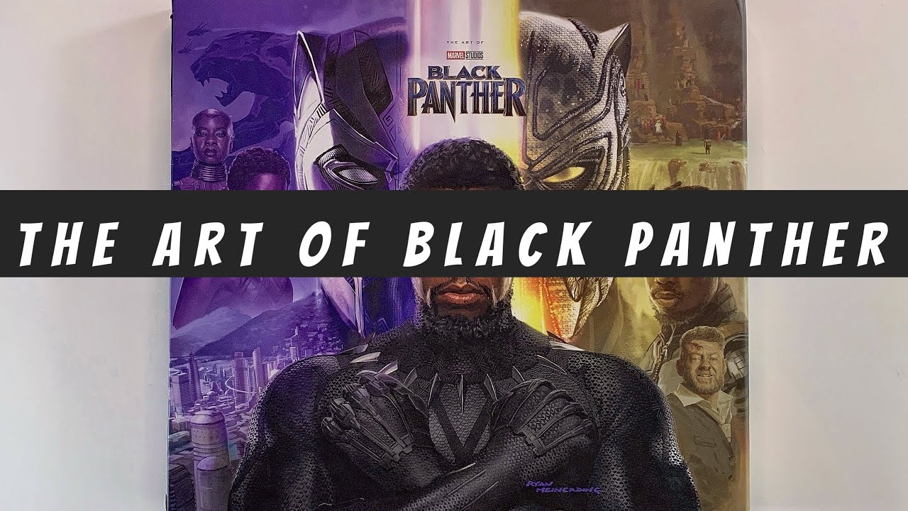 The Art of Black Panther (flip through) Marvel Artbook