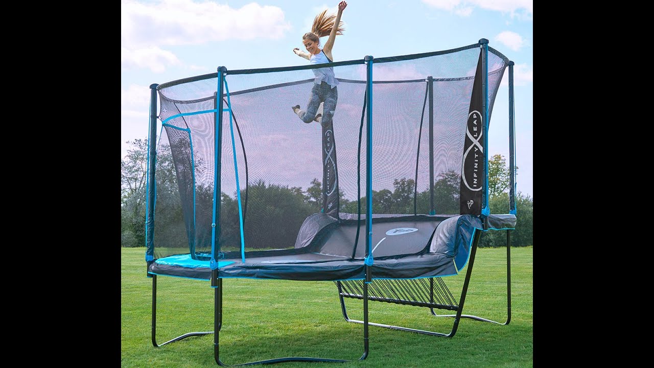 TP TOYS Infinity Leap Feature Video Erklärung Trampolin Spielspaß für Groß und Klein
