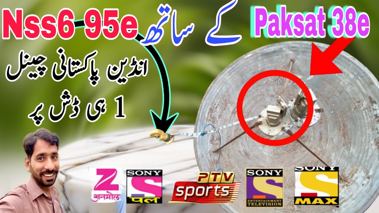 How to set Nss6 @95e with Paksat 1R @38.2e  | Nss6 with Paksat 1R | yamal sat @49.0e | Paksat 1R 38e