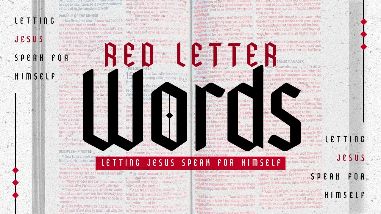 Red Letters | You Must Be Born Again|Conley