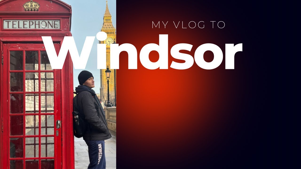 Meu vlog para Windsor 💂‍♂️💷⚔️