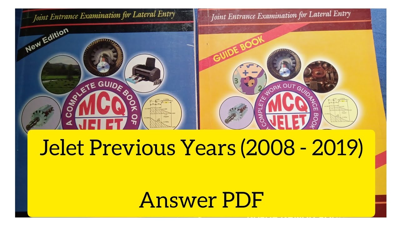 Jelet Previous Years (2009-2019) Questions 🤩Answer ✔️ - Free PDF | Jelet Book | Jelet Book Review