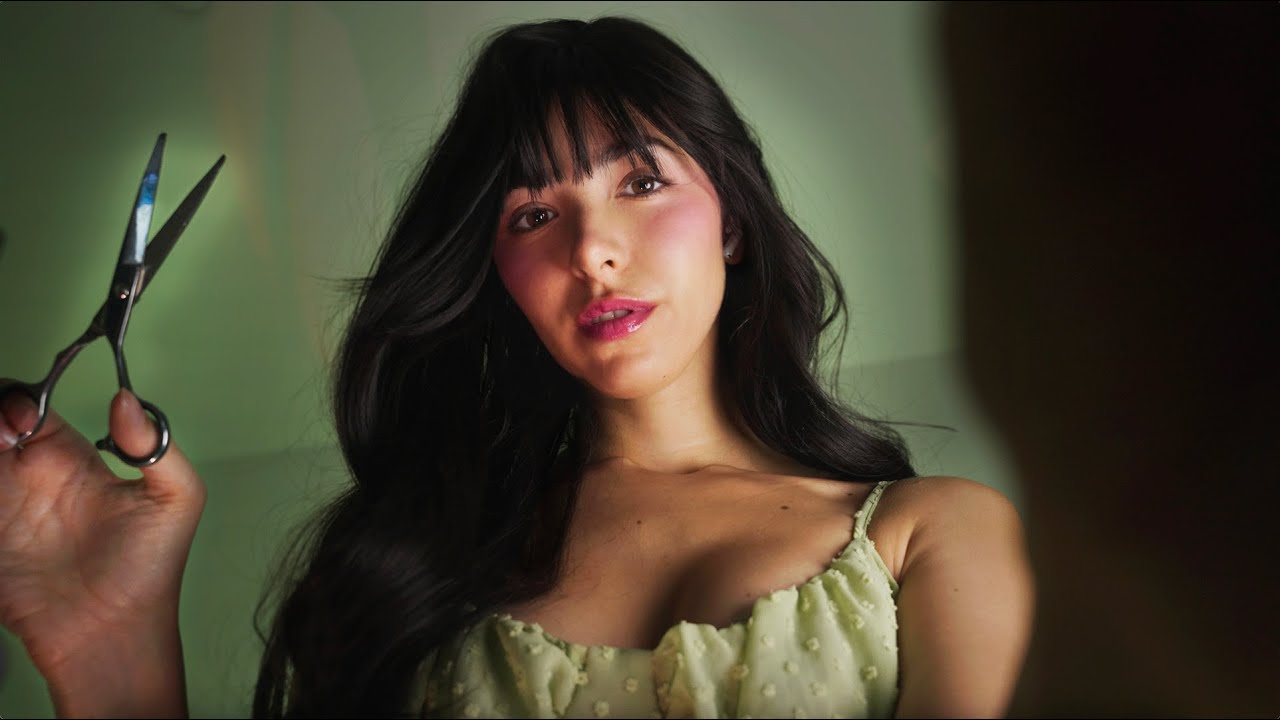 ASMR Cutting Your Hair While You Sleep 🌙 (🇪🇸  and 🇬🇧  subtitles)