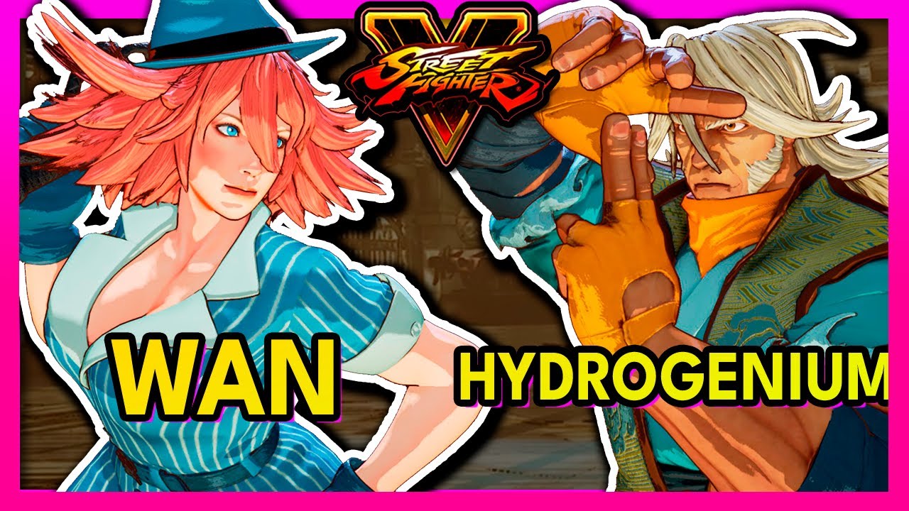 SFV 🥊 Wan (POISON) VS Hidrogenium (ZEKU) 🥊 スト5  🥊 SF5 🥊 Street Fighter 5