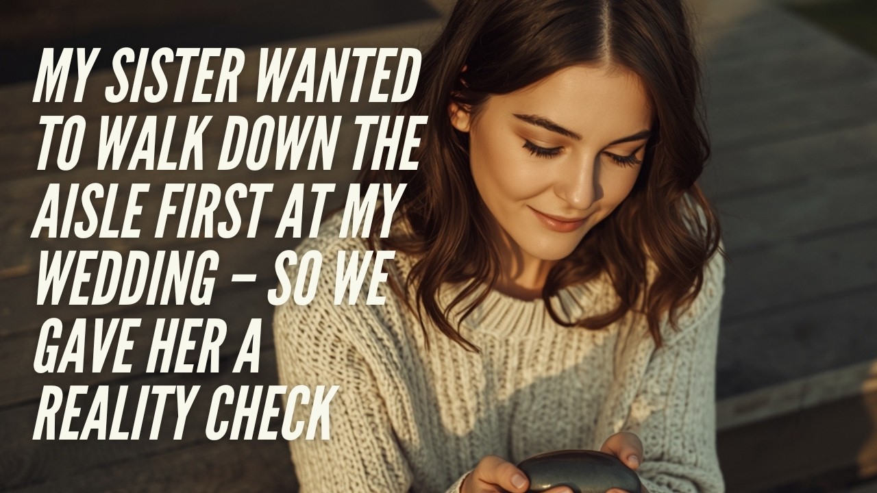My Sister Wanted to Walk Down the Aisle FIRST at MY Wedding – So We Gave Her a Reality Check