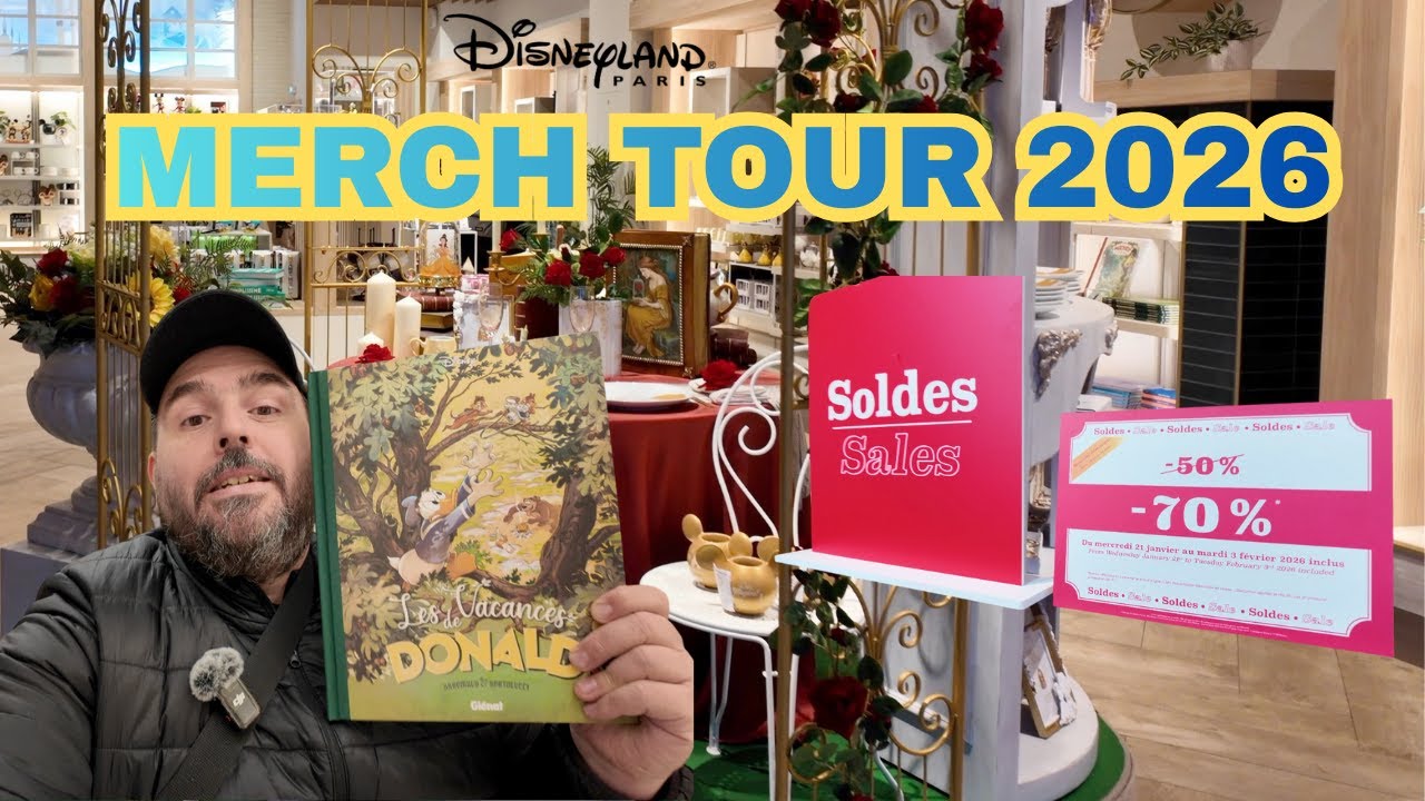 Des SOLDES comme ça à Disneyland Paris ?! 😱 | Merch Tour 2026