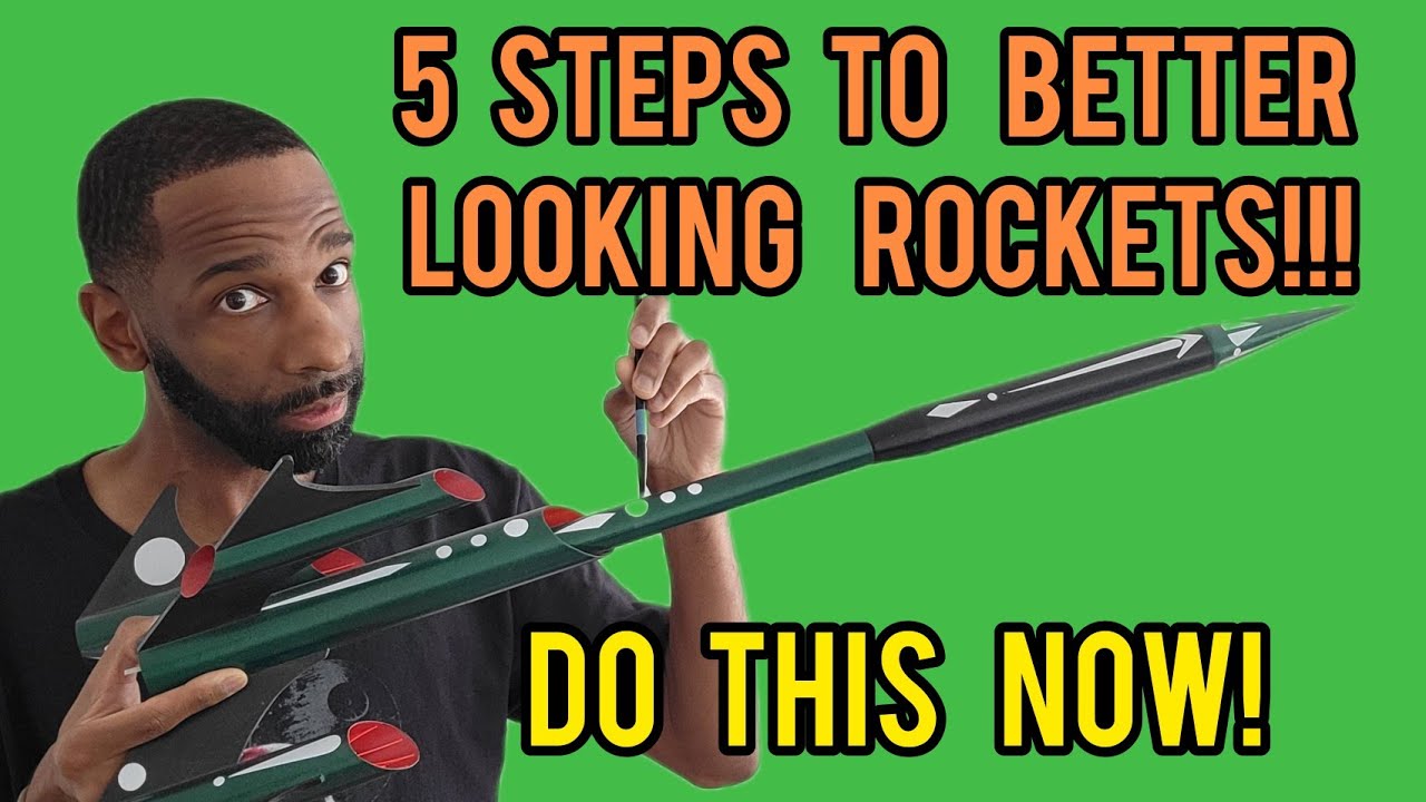 Make Your Model Rockets Look Better! INSTANTLY #modelrockets #tips