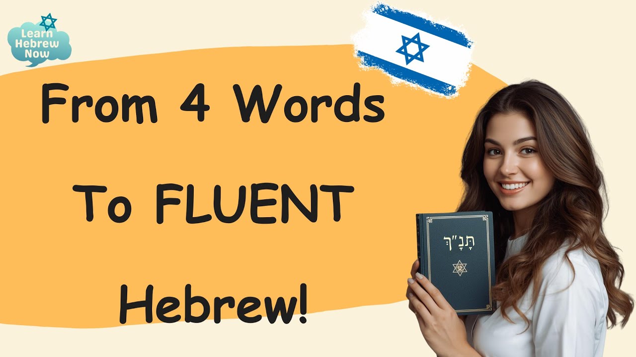Conversational Hebrew For Beginners | Learn Hebrew Language Spoken Today With Sentence Expansion