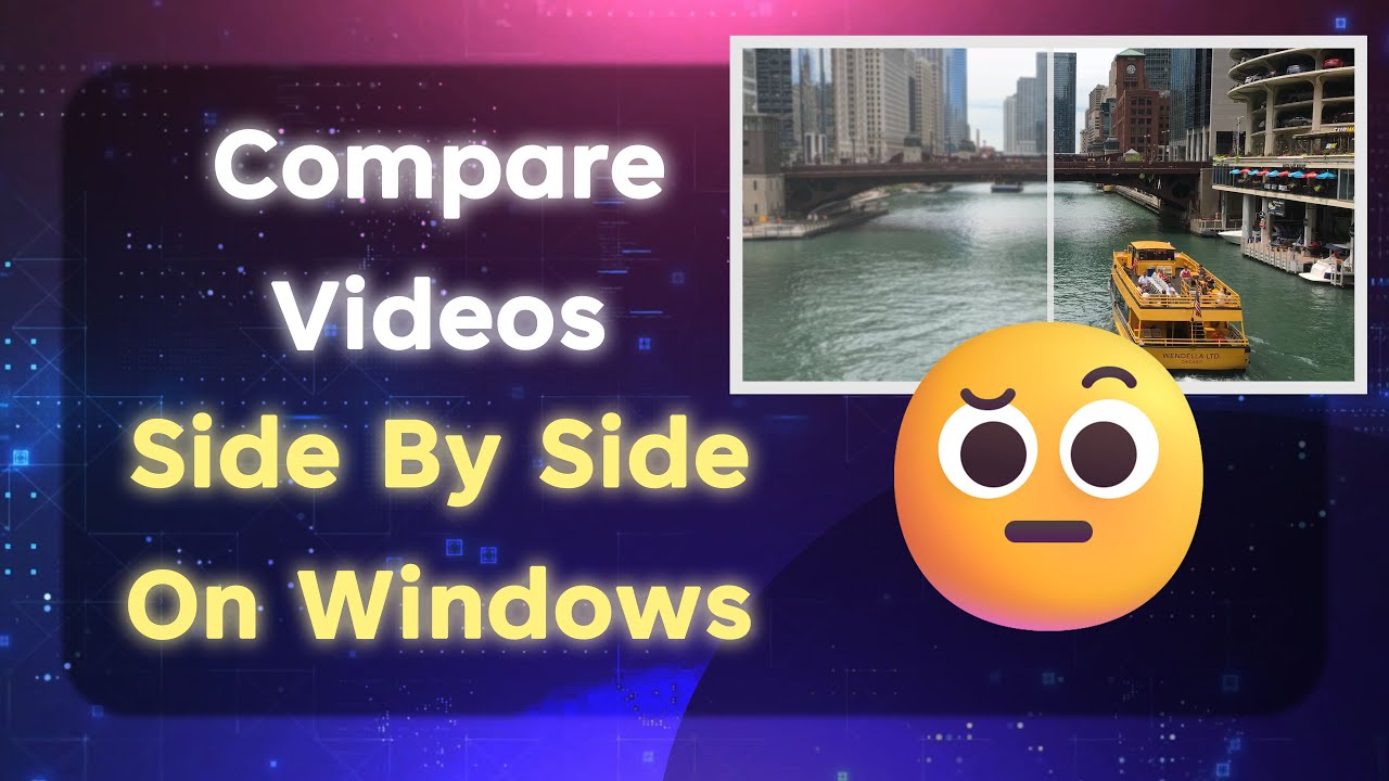 🤨📹 How To Compare Videos Side By Side On Windows
