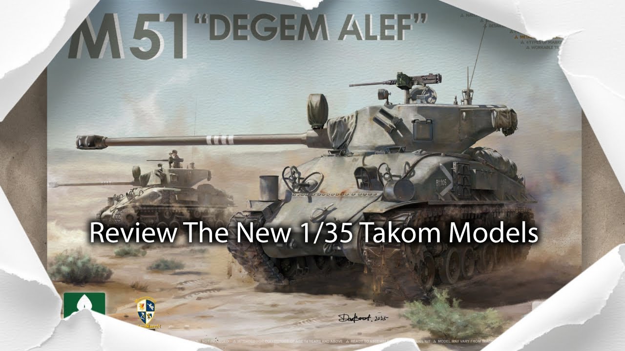 Review: M51 ''Degem Alef'' from Takom Model