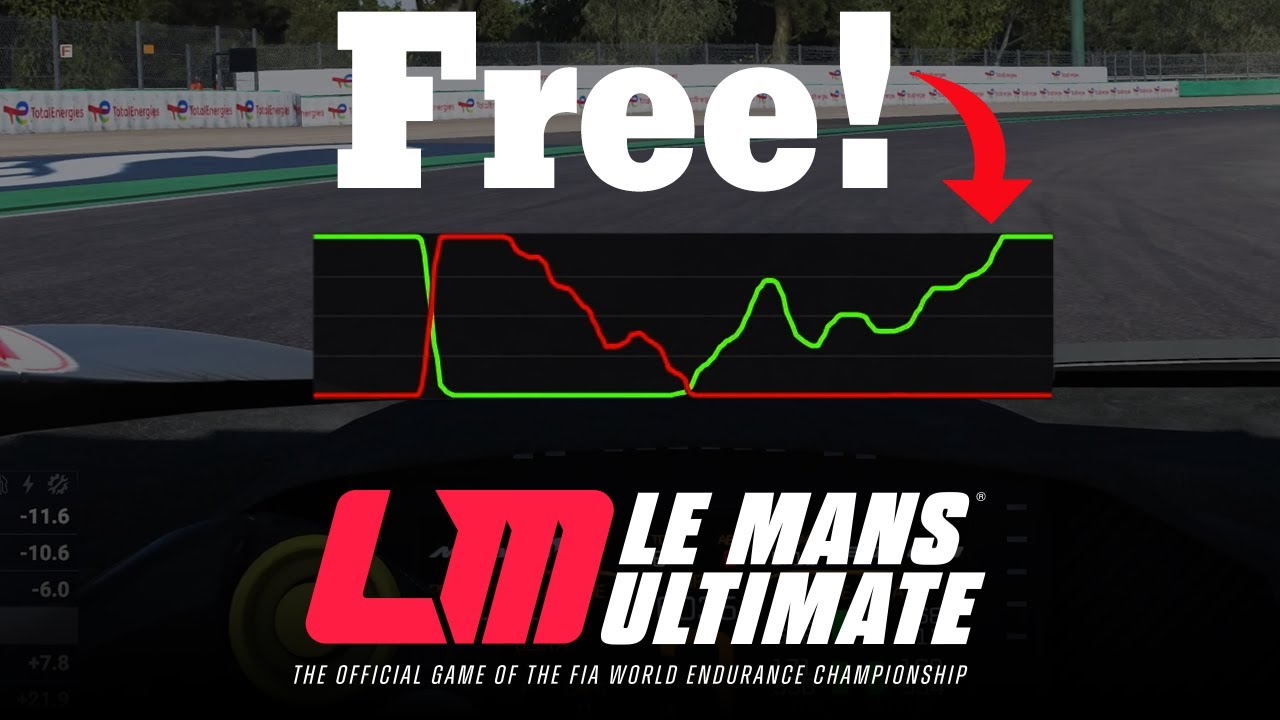 Using FREE Telemetry to Improve on LeMans Ultimate w/ Tiny Pedal!
