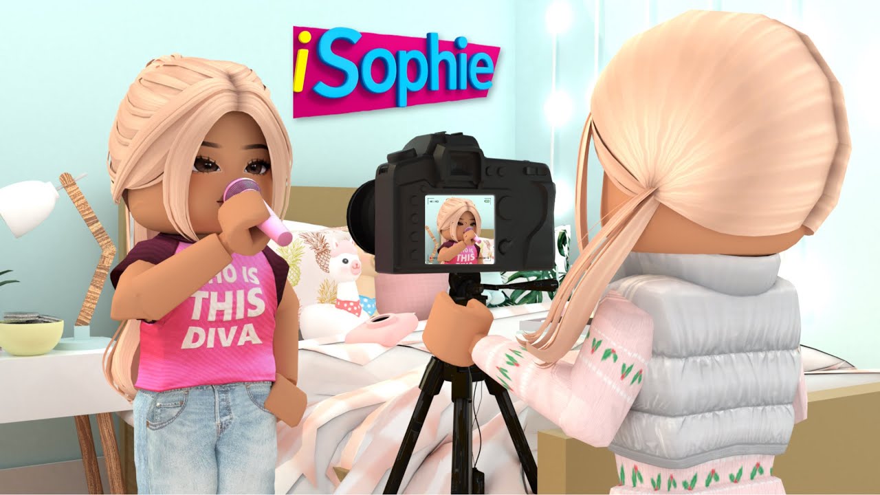 СОФИ ЗАПУСКАЕТ СВОЁ ВЕБ-ШОУ! *ВДОХНОВЛЕНО ICARLY* ROBLOX Bloxburg Озвученная ролевая игра