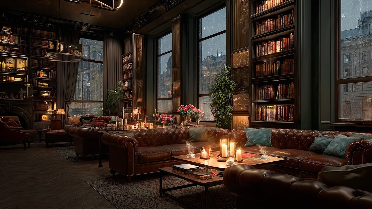 Relaxing Jazz Music for Rainy Coffee Hours — Find Comfort in Simple, Quiet Moments