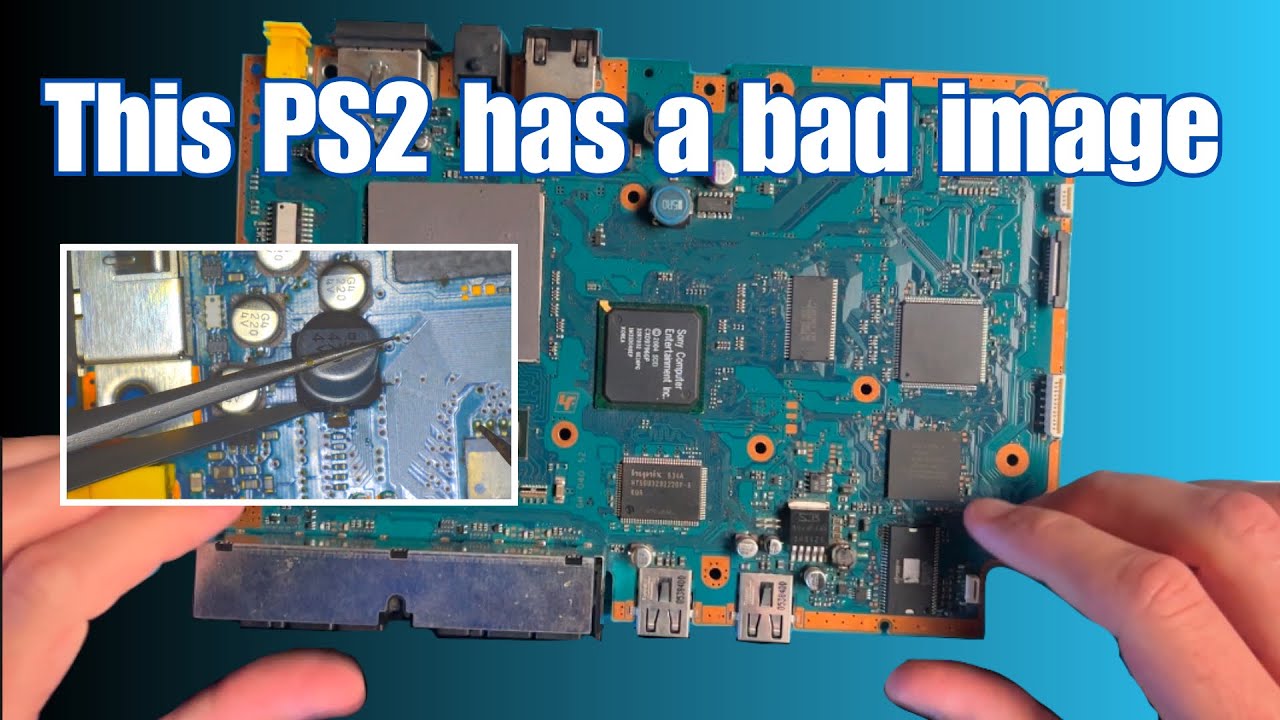 Can I fix a PS2 Slim with a bad image?