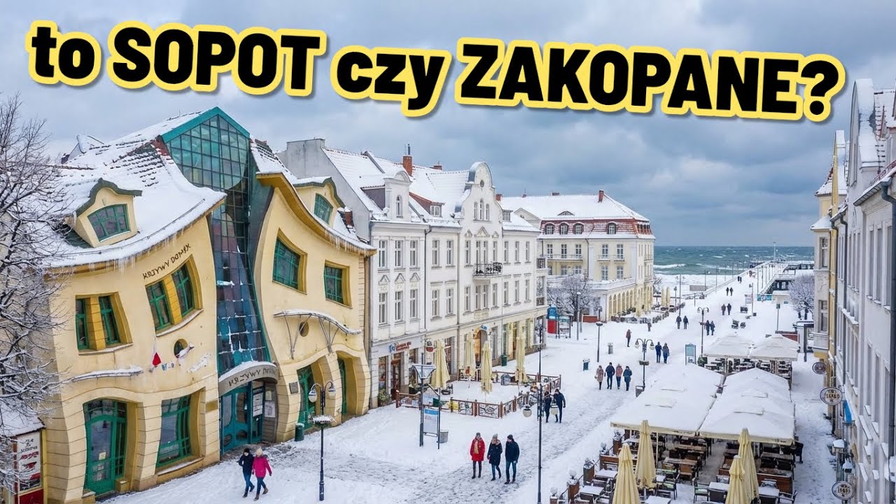 Sopot czy Zakopane? Zimowy spacer po Monciaku | FERIE 2026