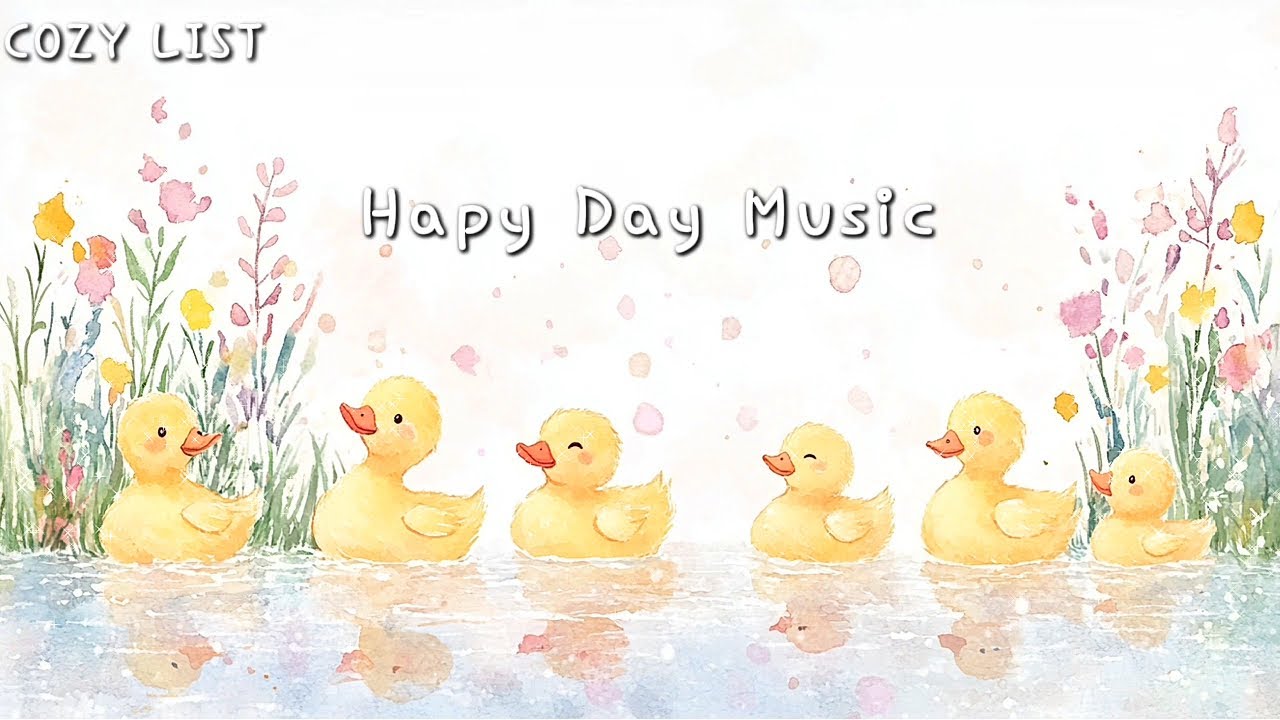 [Playlist] 귀엽고 행복한 하루 ❤️ 기분좋은 하루를 위한 가을 감성 피아노 연주, 봄플레이리스트, Spring Piano, feel good music, Healing