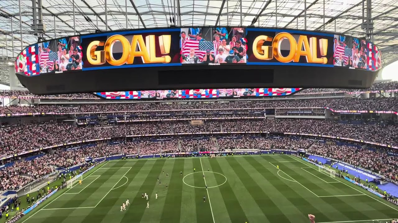 🇺🇸 GOAL! USA Scores the First Goal of the FIFA World Cup 2026 Opening Match ⚽🏆