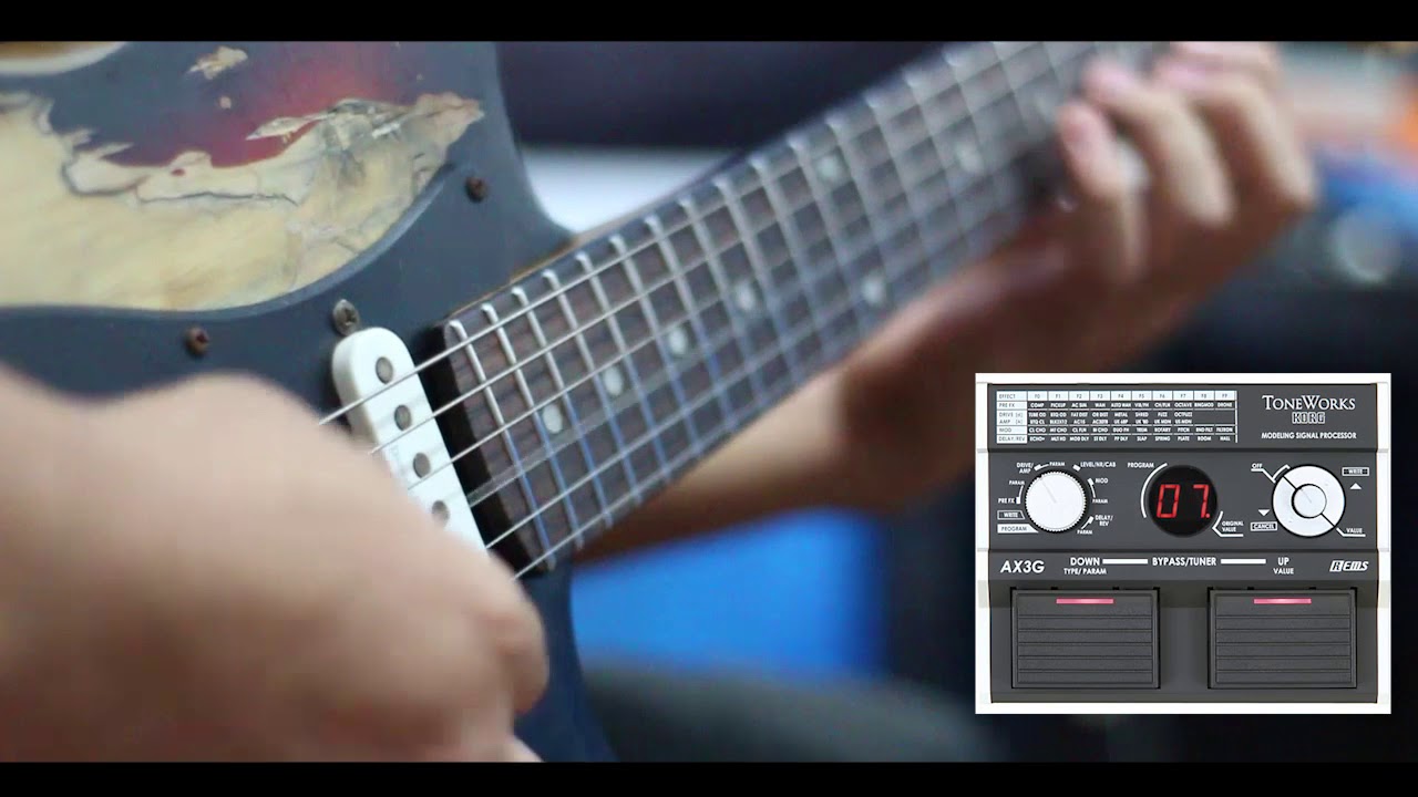How To Be John Petruci With KORG AX3G, Sound Seperti John Petrucci Dengan Efek Korg AX3G