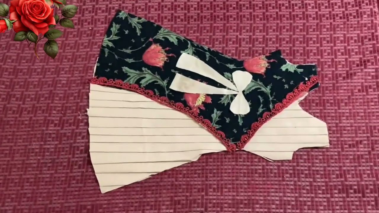 Very Easy Baby Frocks Cutting And Stitching/ Easy Baby Dress Design Tutorial for Beginners 