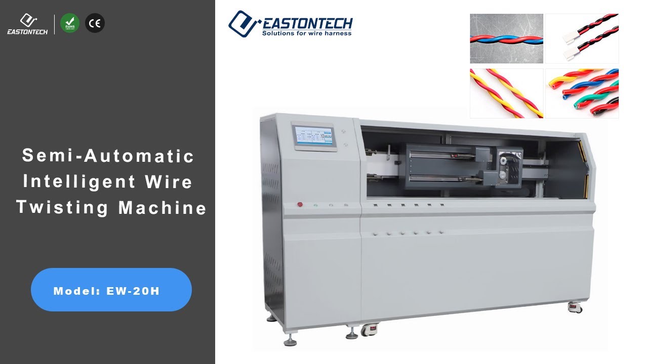 EW 20H Semi-automatic intelligent wire twisting machine
