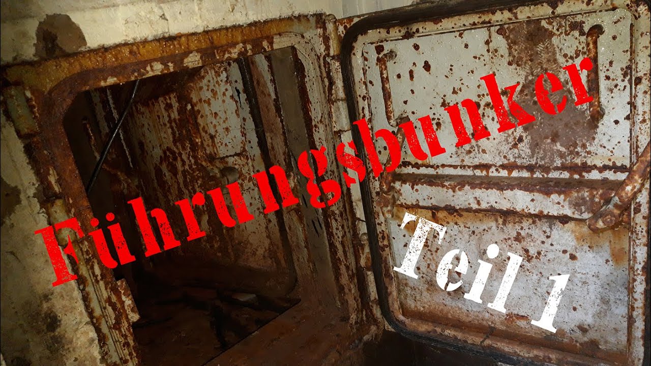 Ein Führungsbunker der DDR - gefunden 2019 Teil 1