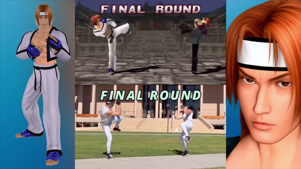 Hwoarang Tekken 3 in Real Life #tekken