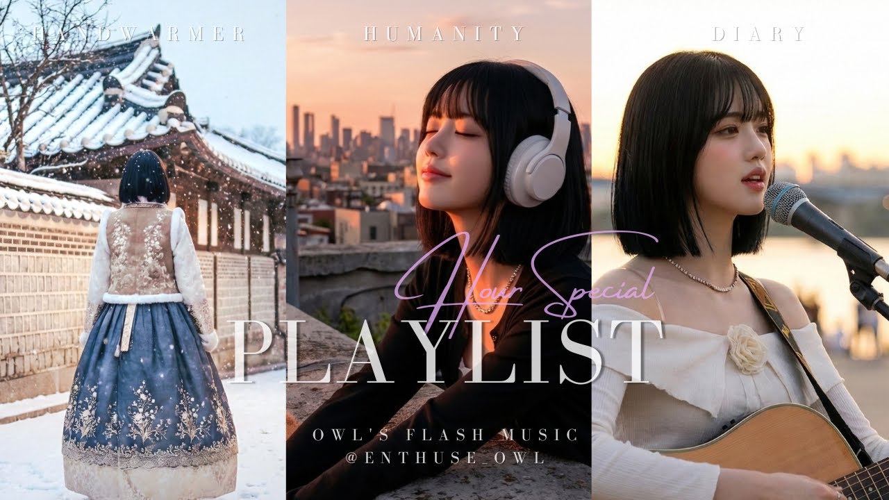 Playlist. Hour Special 통통 튀는 행복한 추억 노래모음 INDIE KPOP MUSIC : Handwarmer, Humanity, Diary