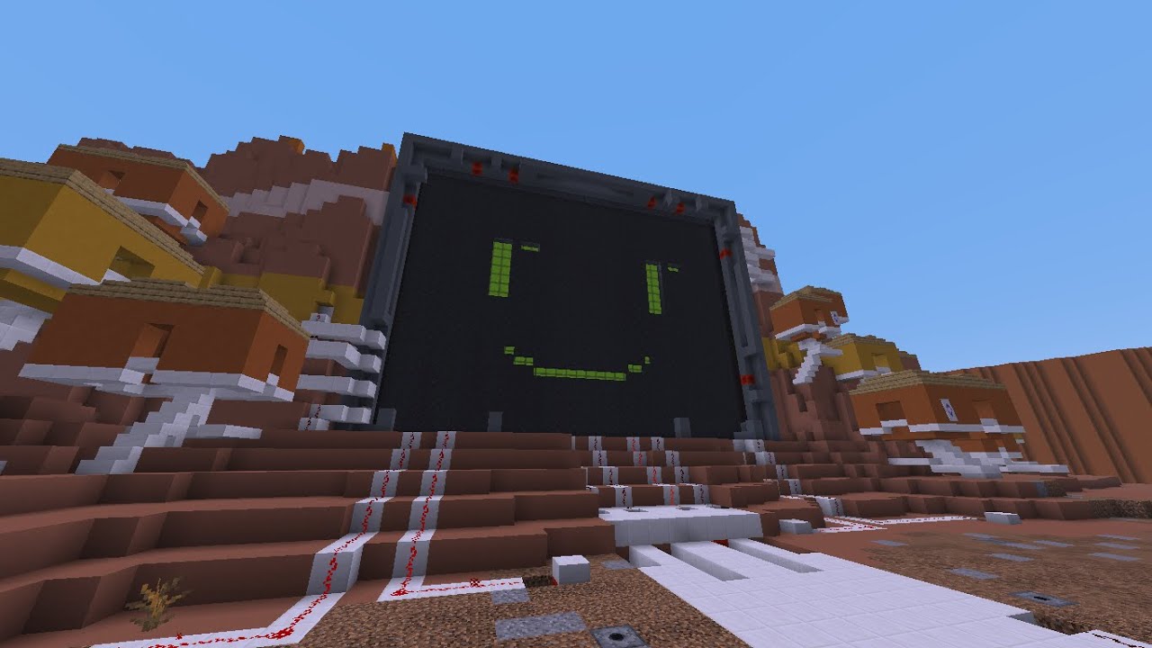 Robô GIGANTE com display LED no MINECRAFT | Boss fight | Desafio do LED Viniccius13