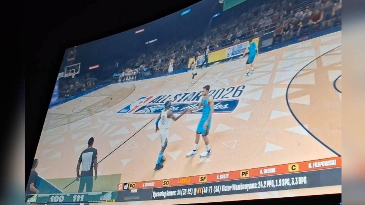 NBA2K26 MyPlayerMode Rising Stars Match