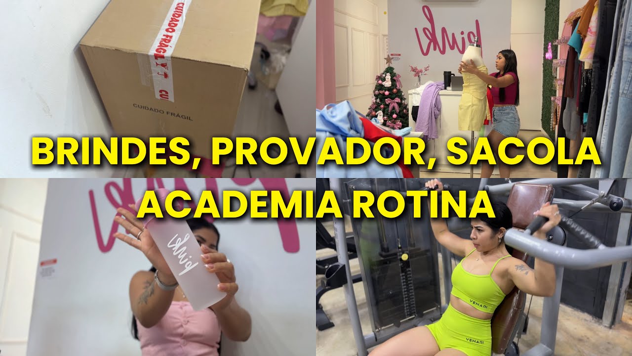 VLOG: UNS DIAS COMIGO ❤️ Primeira semana se dezembro | Dona de loja feminina de bairro