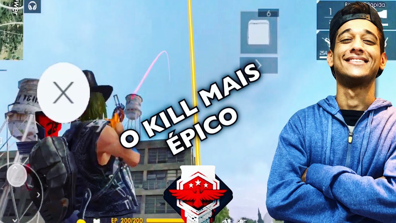 O KILL MAIS BONITO DA HISTÓRIA DO FREE FIRE. El GATO MESTRE DO FREE FIRE