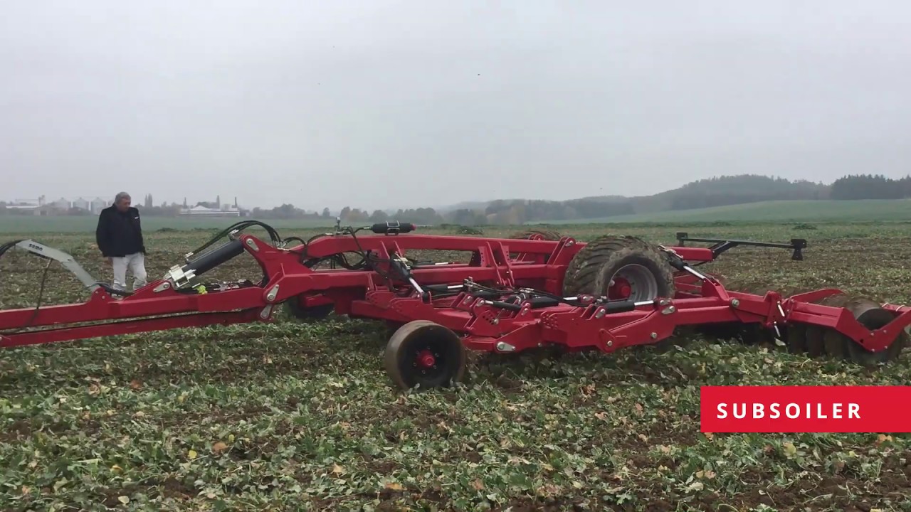 Sumo Subsoiler Working