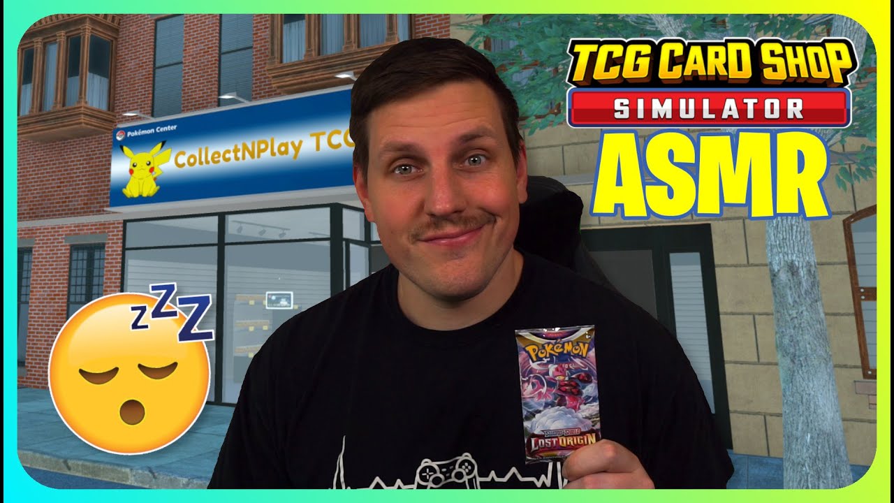 ASMRtist Starts A Pok&eacute;mon Card Shop (TCG Shop Simulator)