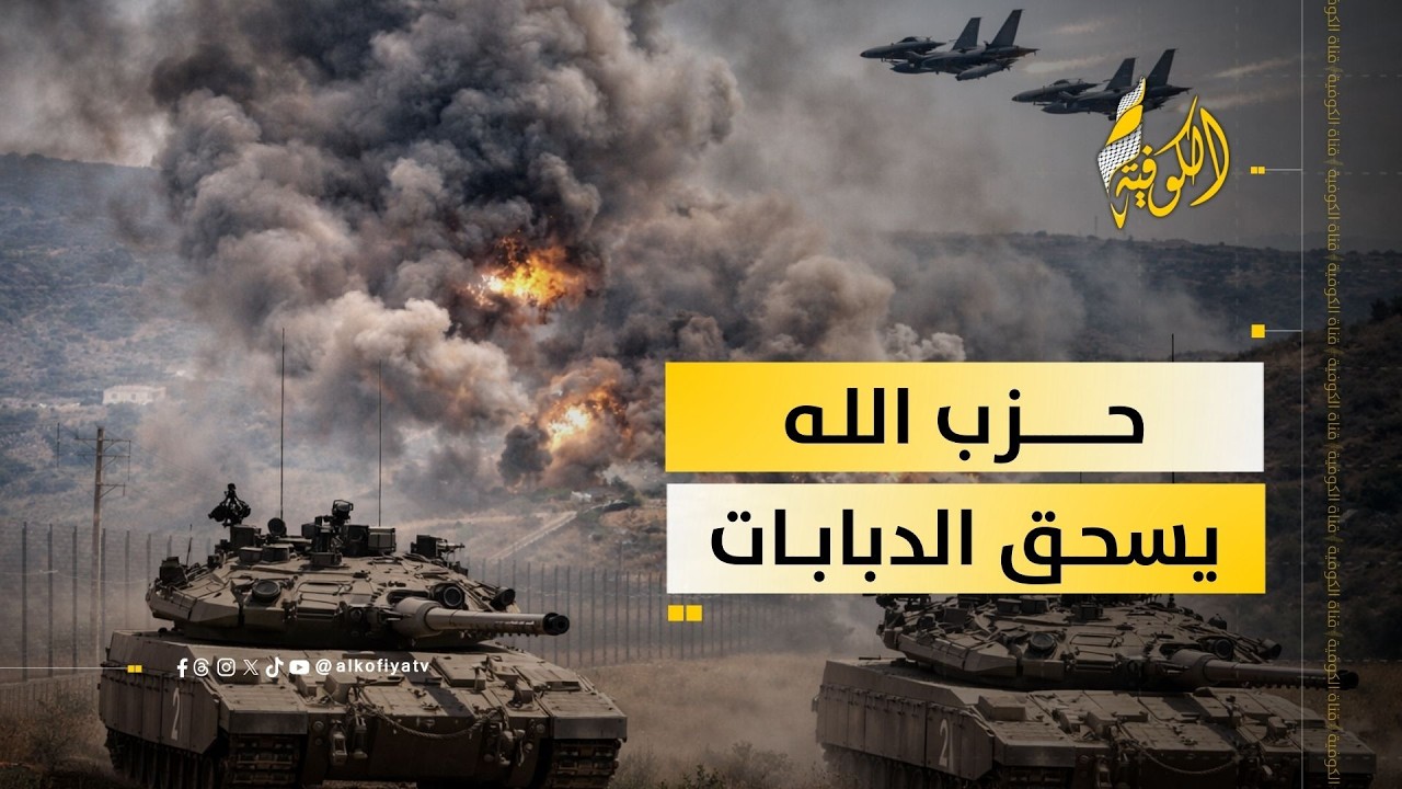 سلاح حزب الله الجديد يفتك بـ 4 دبابات ميركافا في ضربة واحدة بجنوب لبنان