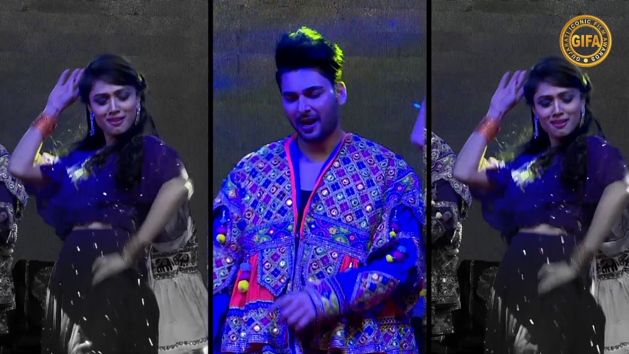 Bharat Chawda & Dipna Patel  Performing at GIFA 2018 | Chogada | Sanedo | Kamariya