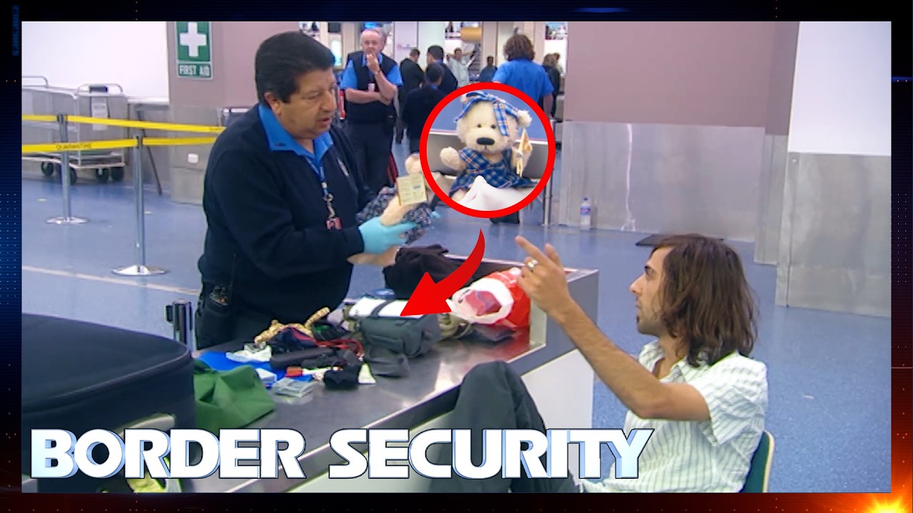 Nervous Man's Teddy May Be Hiding Not So Innocent Stash | DOUBLE EPISODE | Border Security Australia