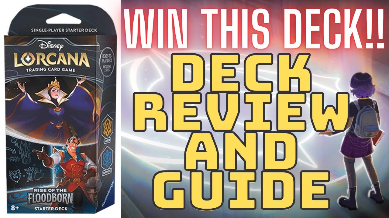 Rise of the Floodborn Amber Sapphire Starter Deck Breakdown