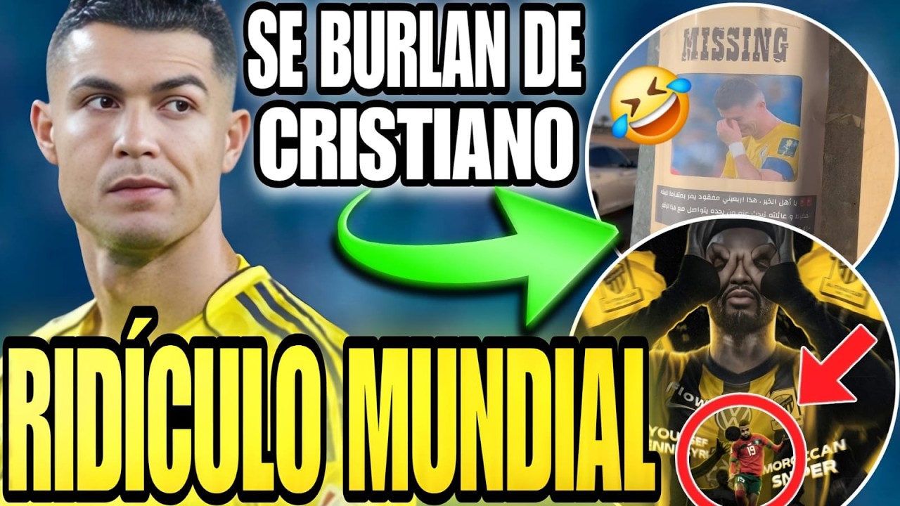 🚨 FANS y CLUBES se BURLAN de CR7 en ARABIA por su BERRINCHE 🤣 RETRATANDO lo que pide Cristiano 💥