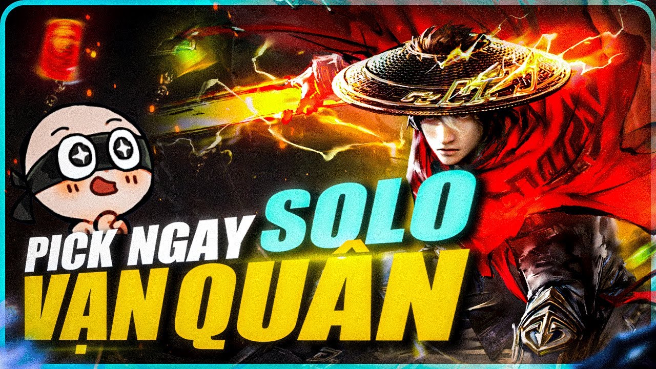 ⚔️ Vạn Quân Solo Cực Khỏe – Tướng Cụt Tay Pick Là Win | Naraka Server China