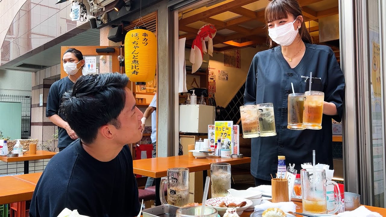 串カツ屋でバイトしてた10頭身の美女をモデルにスカウトしてみた